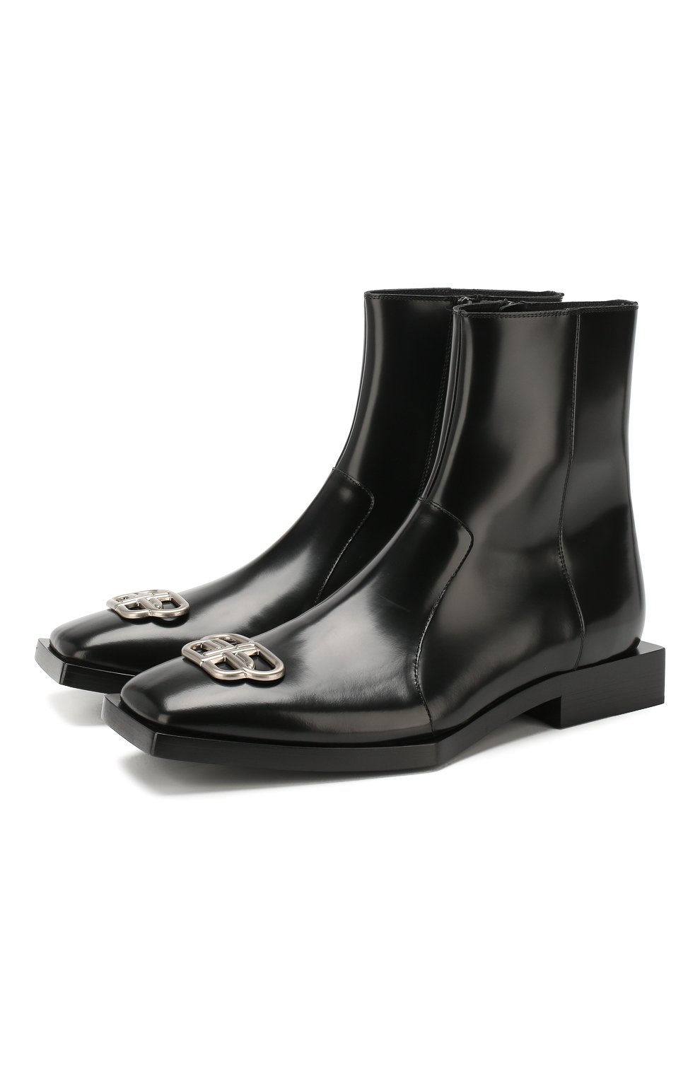Кожаные сапоги rim bb BALENCIAGA, арт. 592426/WA8E1, фото 1