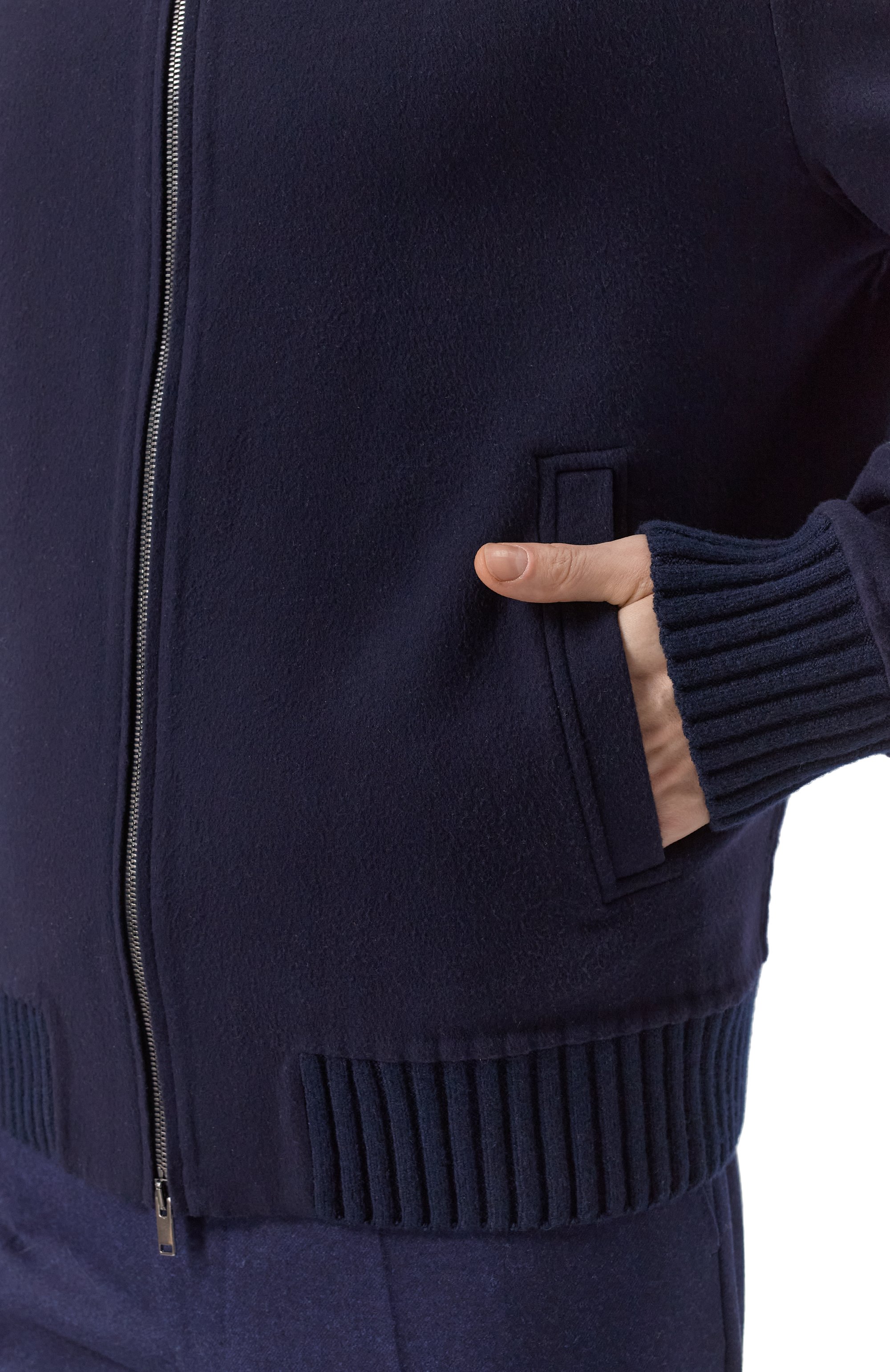 Шерстяной бомбер MVST, арт. TXECK-ES4255-3 BS/LC1618, фото 5