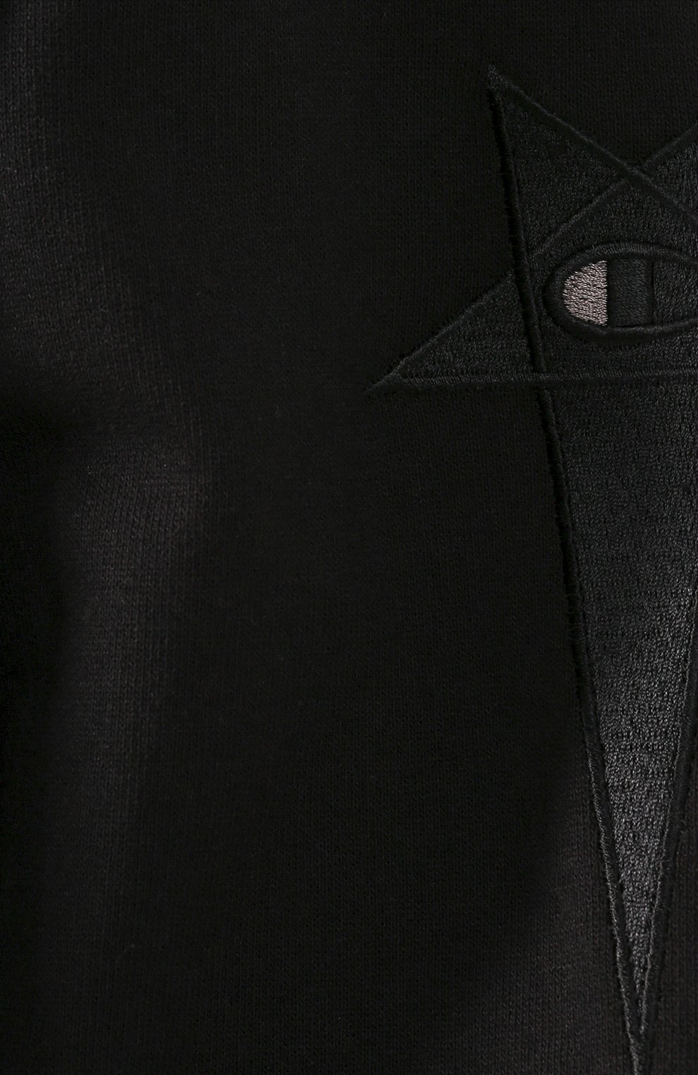 Хлопковое худи rick owens x champion RICK OWENS, арт. CM20S0014/215154, фото 5