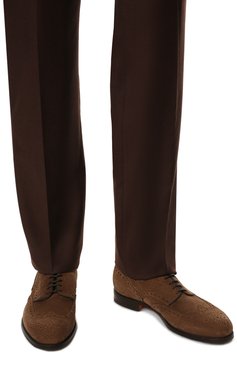 Замшевые дерби SANTONI, арт. MCCG15761JJ1BSVUS50, �фото 1