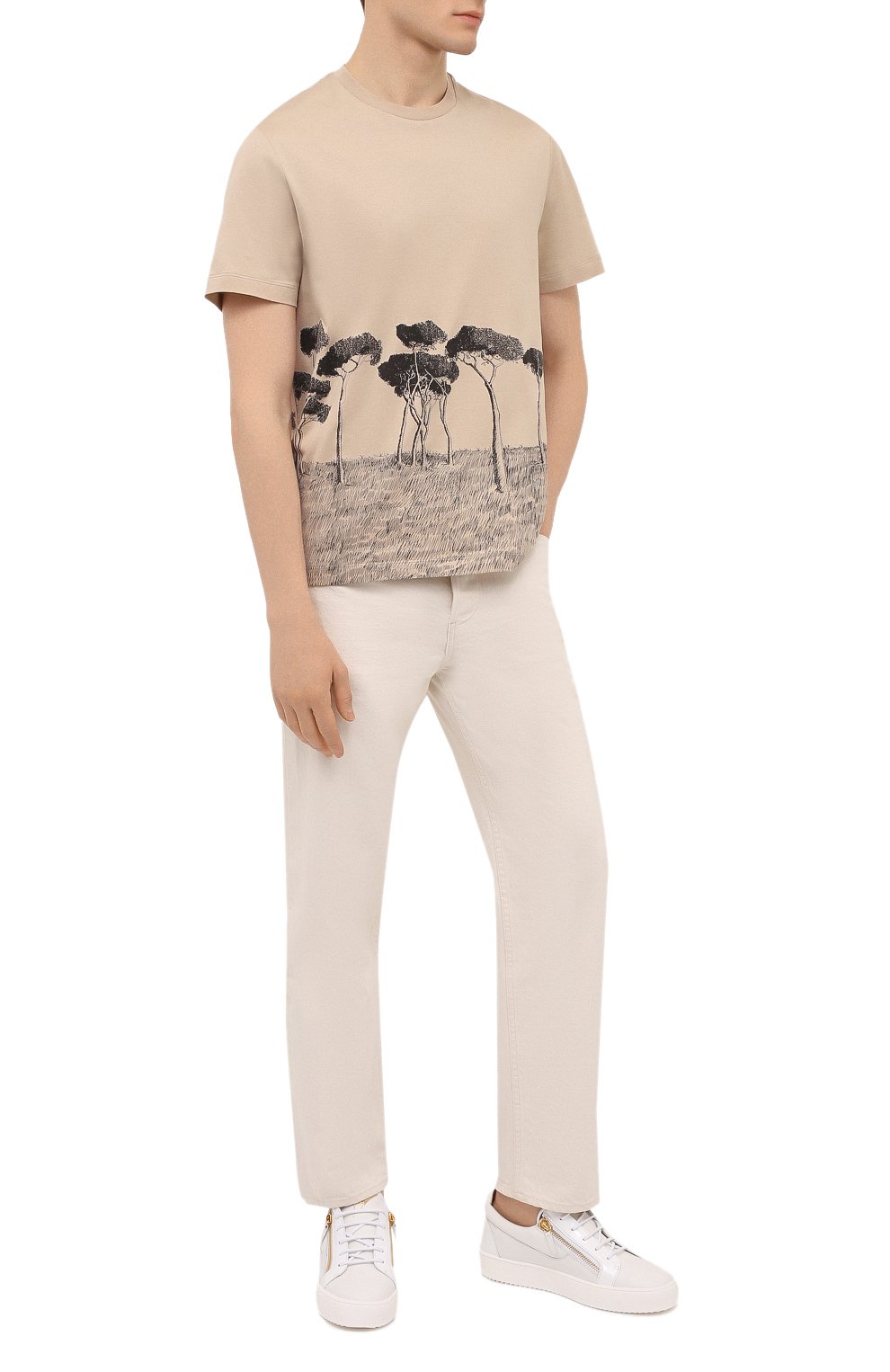 Кожаные кеды frankie GIUSEPPE ZANOTTI DESIGN, арт. RU00010/004, фото 2