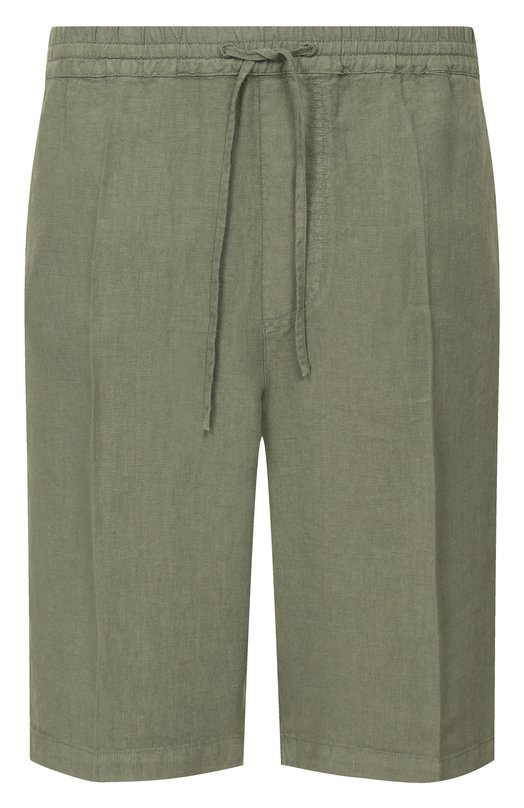 Льняные шорты 120% Lino 33ALIM29CM/0253/000 Зелёный 33ALIM29CM/0253/000