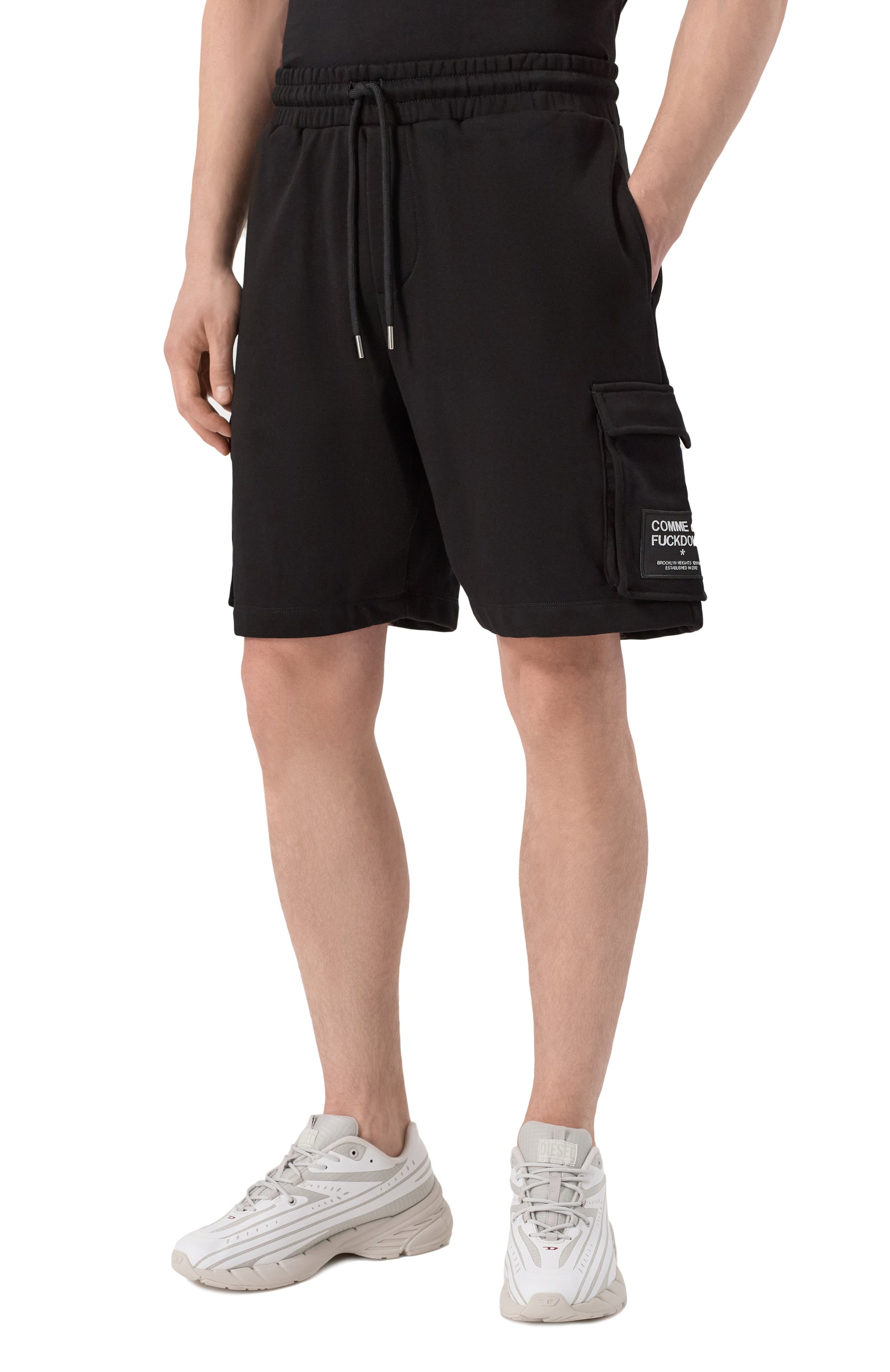 Хлопковые шорты COMME DES FUCKDOWN, арт. CFABM01528, фото 3