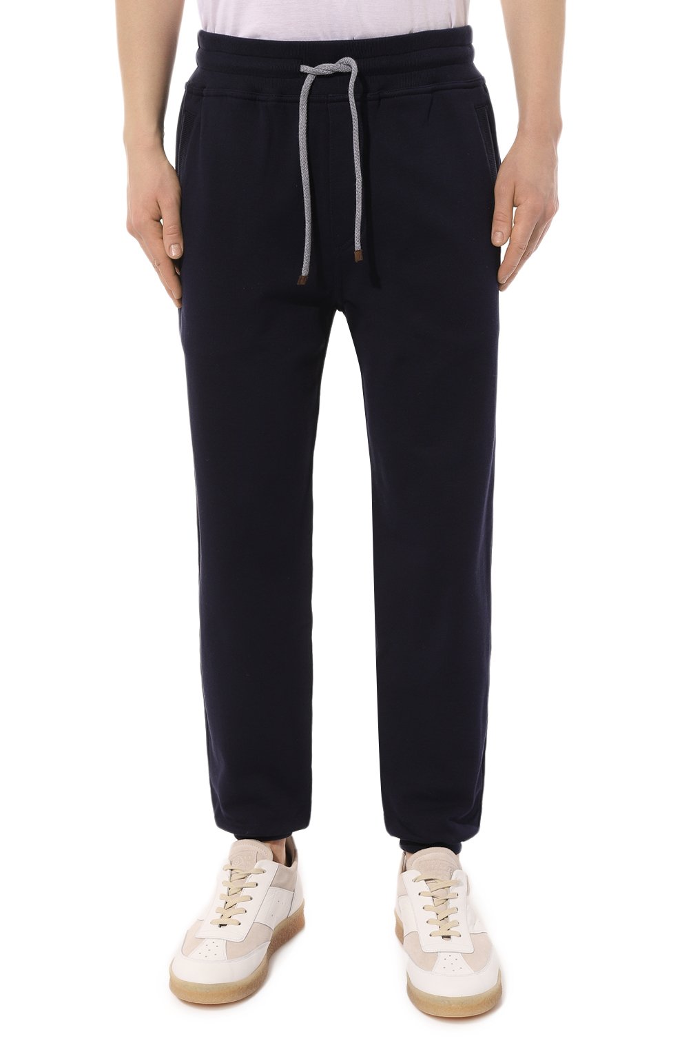 Хлопковые джоггеры BRUNELLO CUCINELLI, арт. MW478B2300, фото 3
