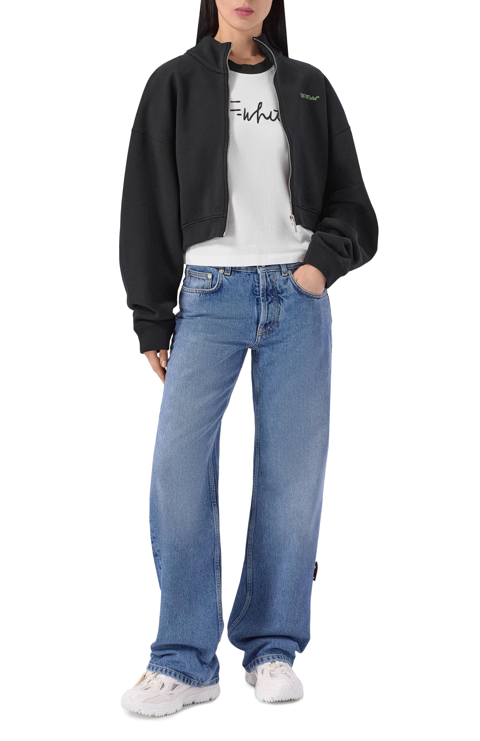 Джинсы susy OFF-WHITE, арт. 0WYA069S26DEN002, фото 2