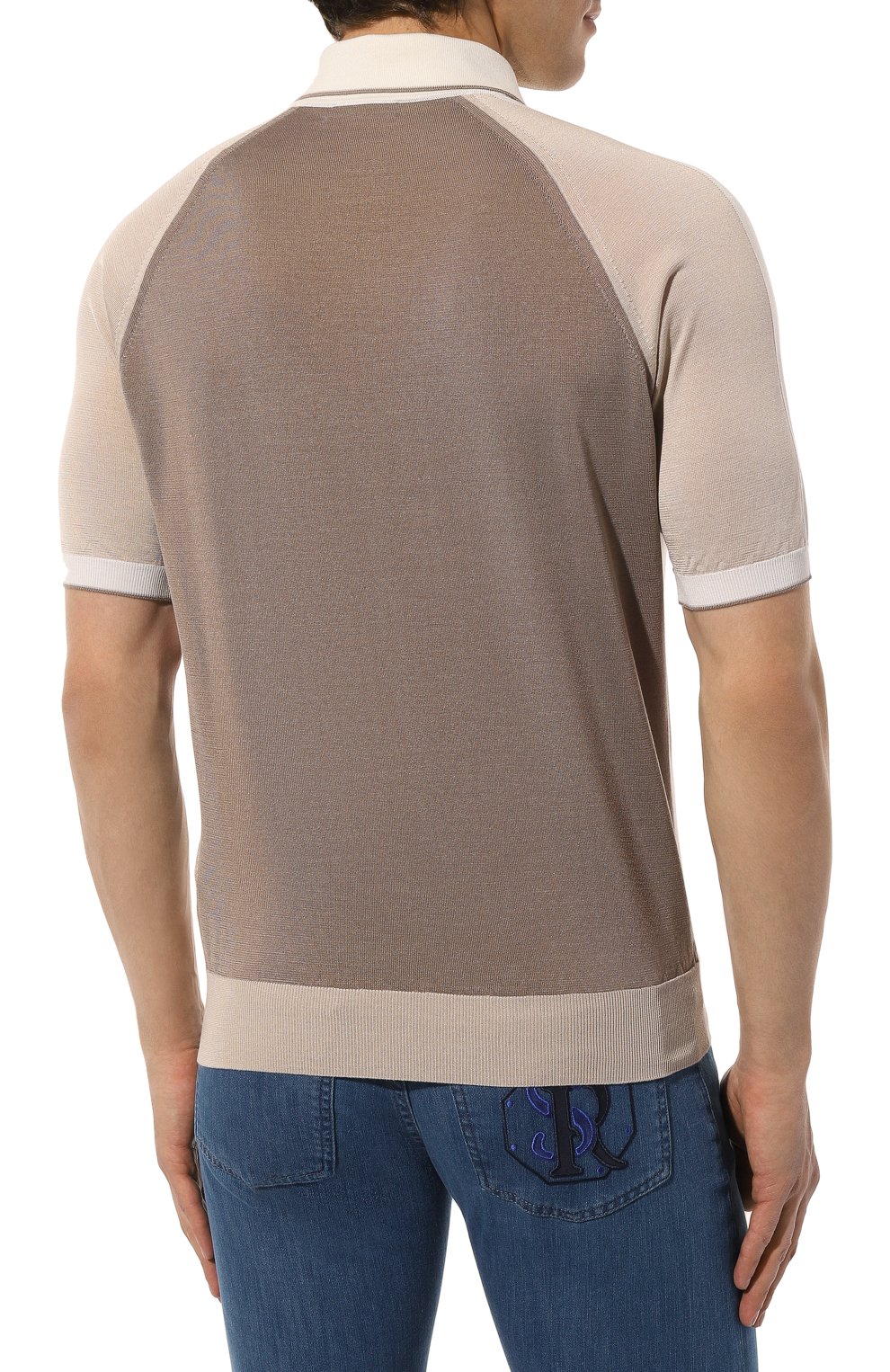 Шелковое поло STEFANO RICCI, арт. K616309P13/F23119, фото 4