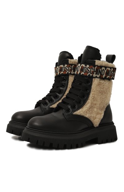 Утепленные ботинки MOSCHINO, арт. 78755/VAR2/28-35