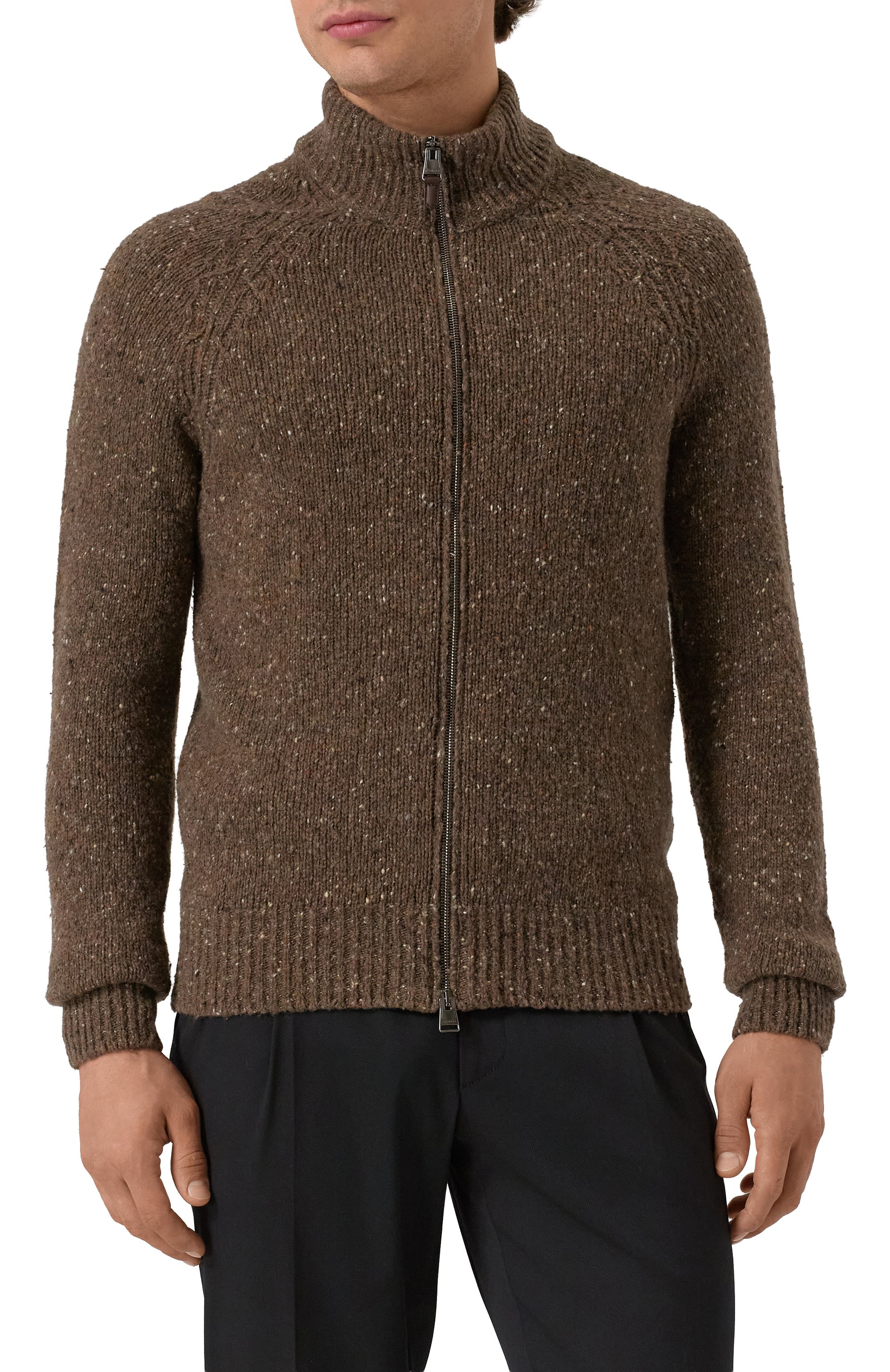 Кардиган из шерсти и вискозы CANALI, арт. C1114/MK02364, фото 3