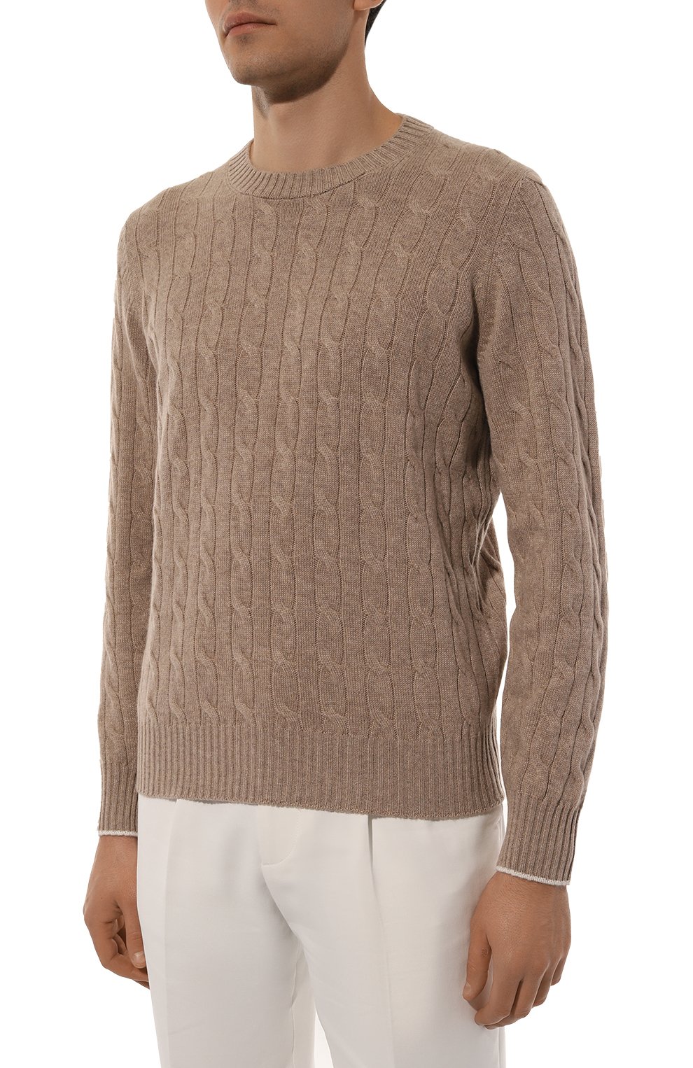 Кашемировый джемпер BRUNELLO CUCINELLI, арт. M22707200, фото 3