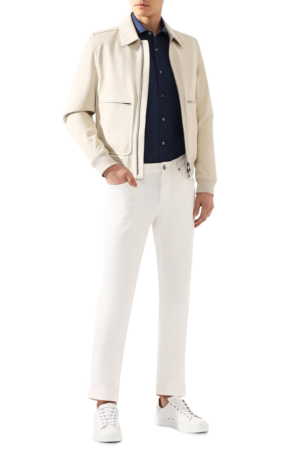 Льняная рубашка ZEGNA, арт. UUX38/SRF5, фото 2