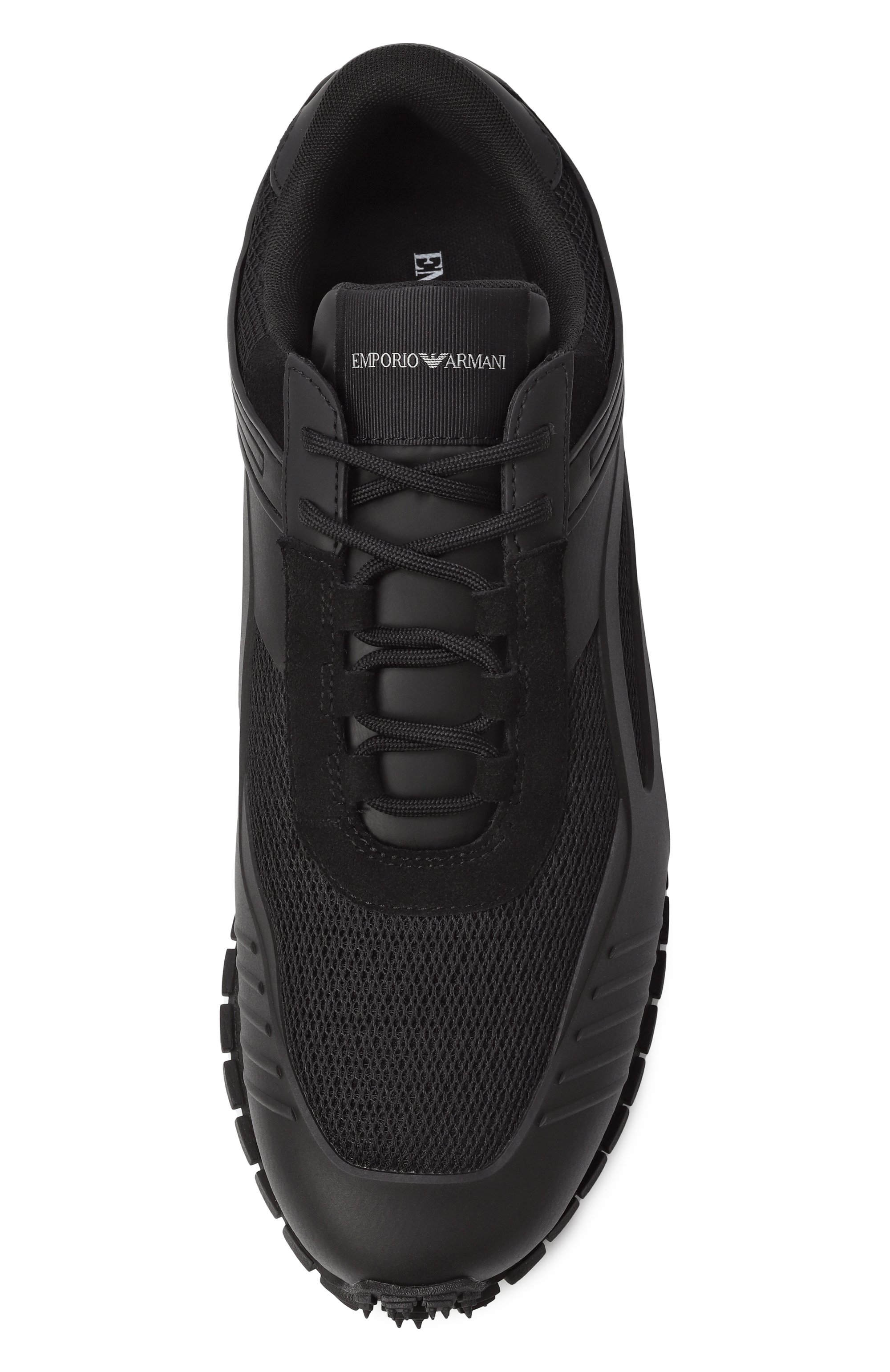 Текстильные кроссовки EMPORIO ARMANI, арт. X4X699/XR359, фото 6