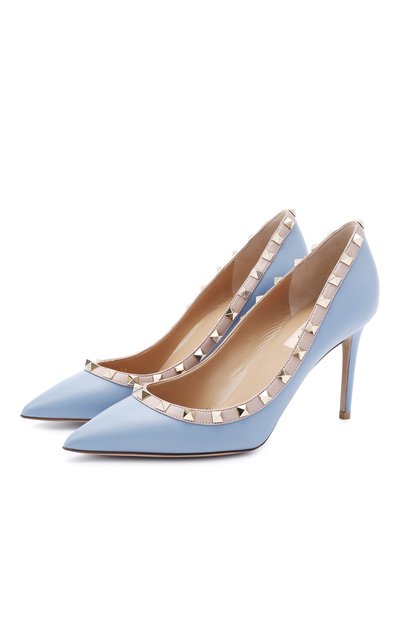 Кожаные туфли rockstud VALENTINO, арт. UW2S0A04/V0D, фото 1