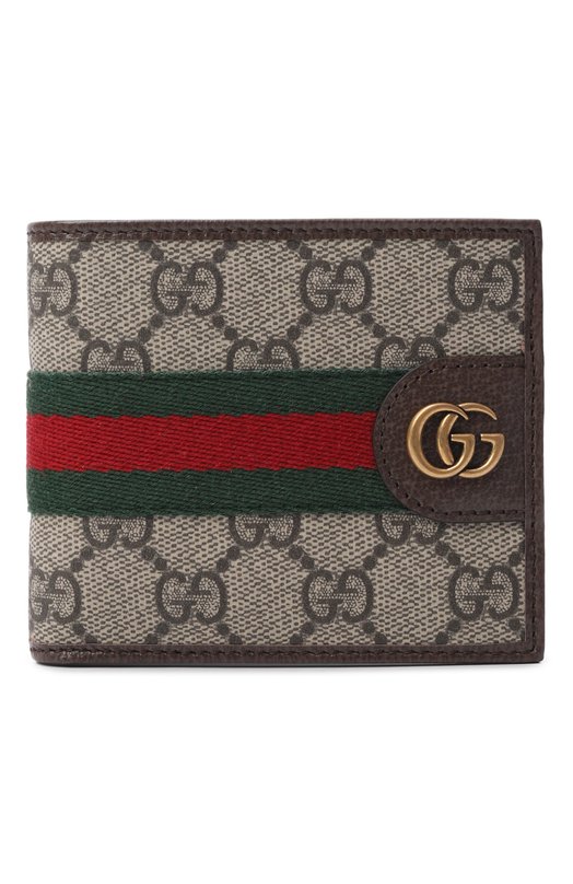 Текстильное портмоне Gucci 834271/FAE0I Бежевый 834271/FAE0I
