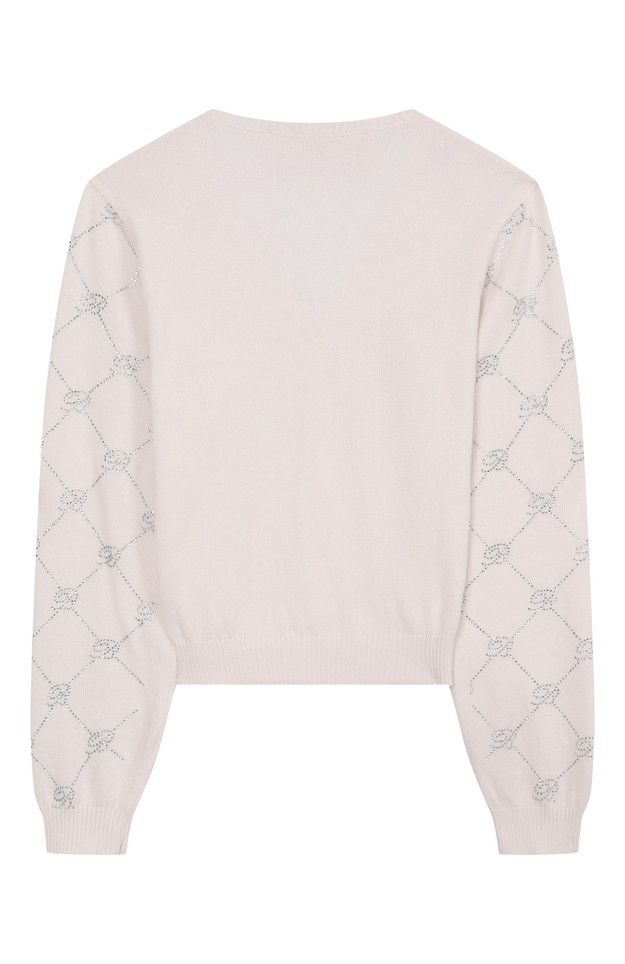 Хлопковый кардиган BLUMARINE, арт. BFMA002.C.FL028/6A-12A, фото 2