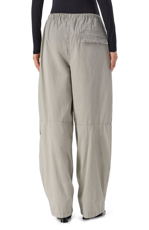 Хлопковые брюки alexanderwang.t 4WC3254846 Серый  4WC3254846 Фото 4