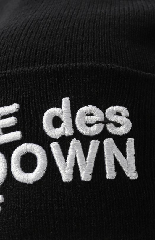 Шапка Comme des Fuckdown CFACX00241 Чёрный  CFACX00241 Фото 3