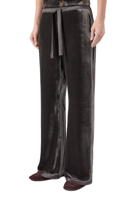 Бархатные брюки I.D. Sarrieri L1170 Серый  L1170 Фото 3