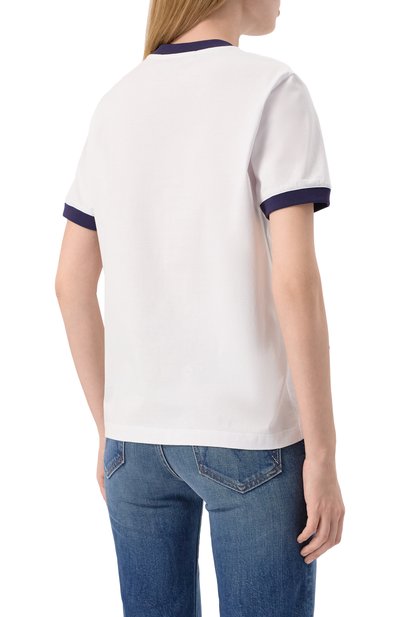 Хлопковая футболка MSGM, арт. 3841MDM152/257002, фото 4