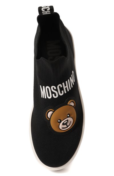 Текстильные кеды MOSCHINO, арт. 74452/36-40, фото 4