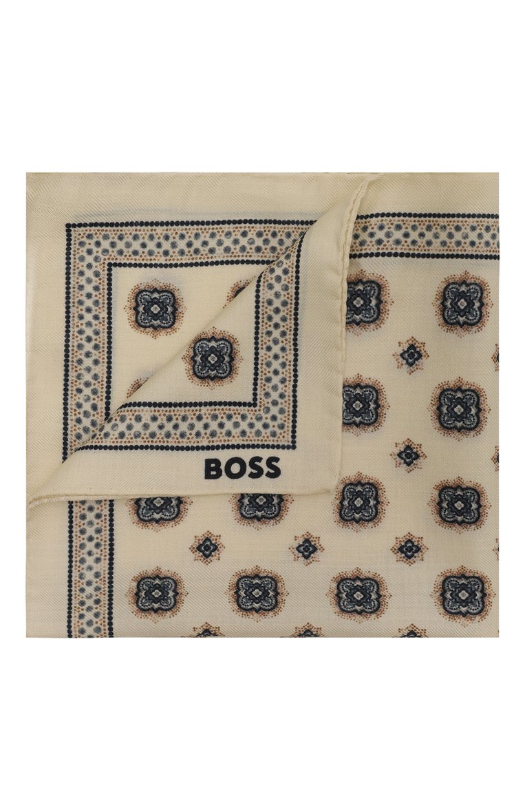 Платок из шерсти и шелка BOSS, арт. 50527153, фото 1