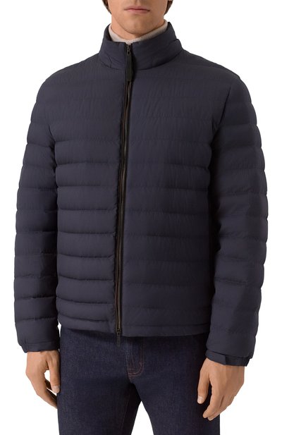 Пуховик из шерсти и шелка ZEGNA, арт. 7209B/E7T25, фото 3