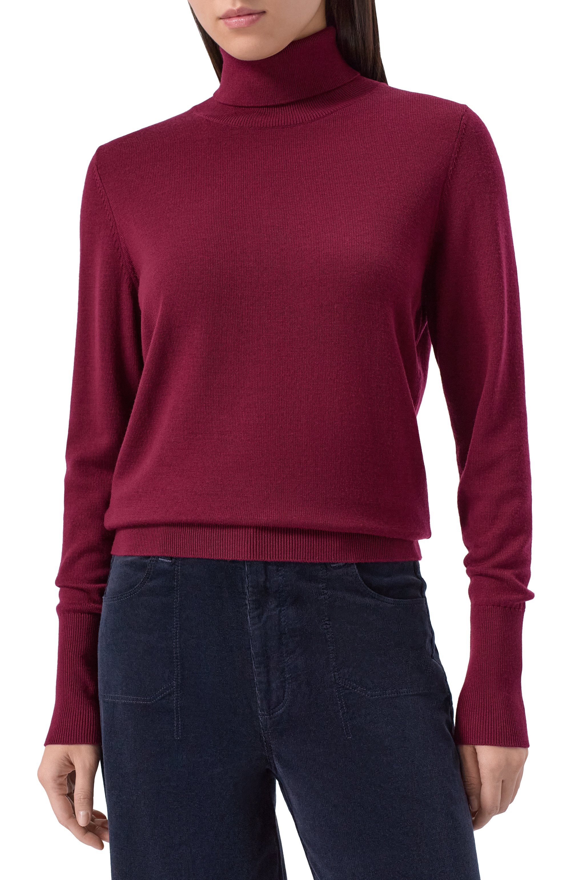 Водолазка из шерсти и шелка WINDSOR, арт. 52 DP631 10011011/30048282, фото 3