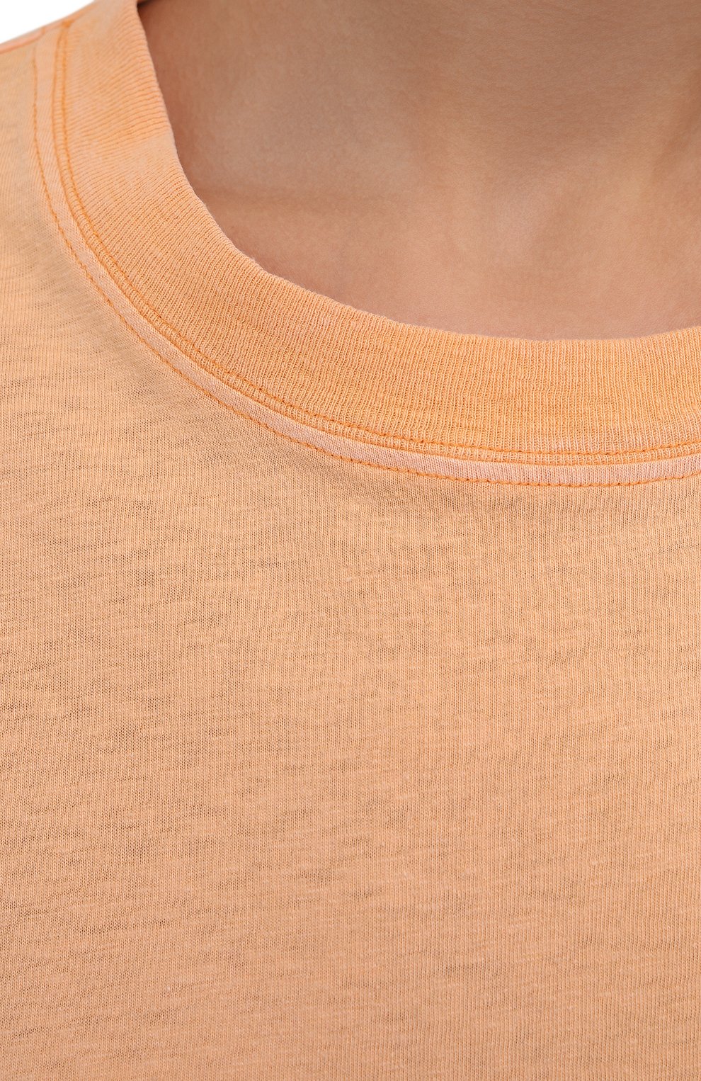 Хлопковая футболка ACNE STUDIOS, арт. CL0104/W, фото 5