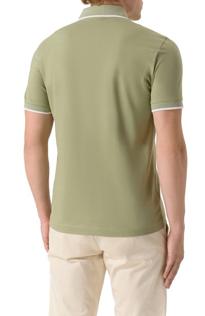 Хлопковое поло BOSS ORANGE, арт. 50507699, фото 4