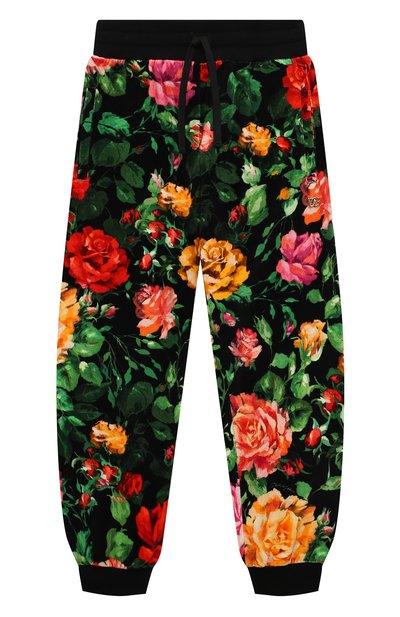Велюровые джоггеры DOLCE & GABBANA, арт. L5JPD7/HS709