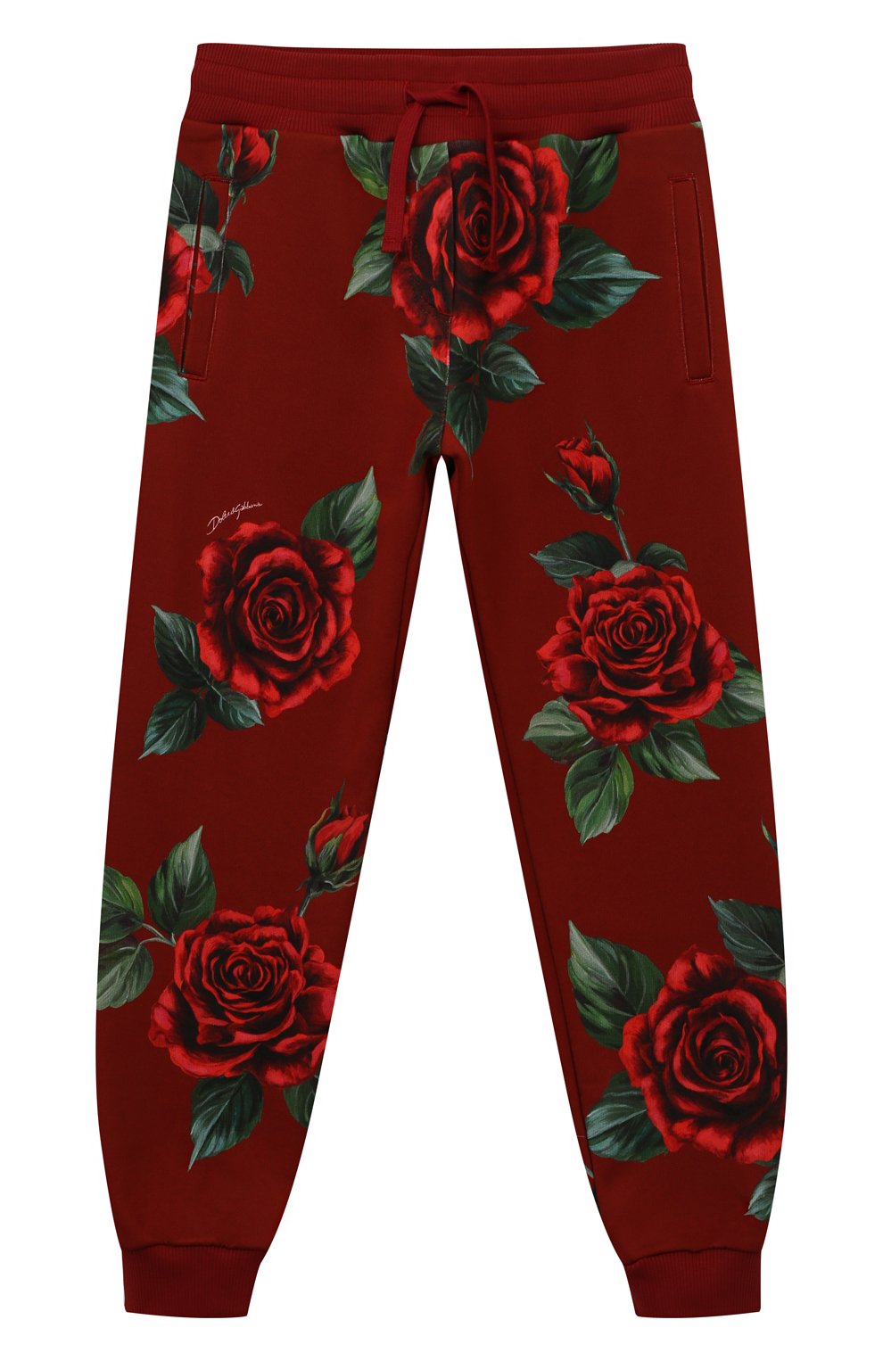 Хлопковые джоггеры DOLCE & GABBANA, арт. L5JPB1/HS7ME/8-14, фото 1