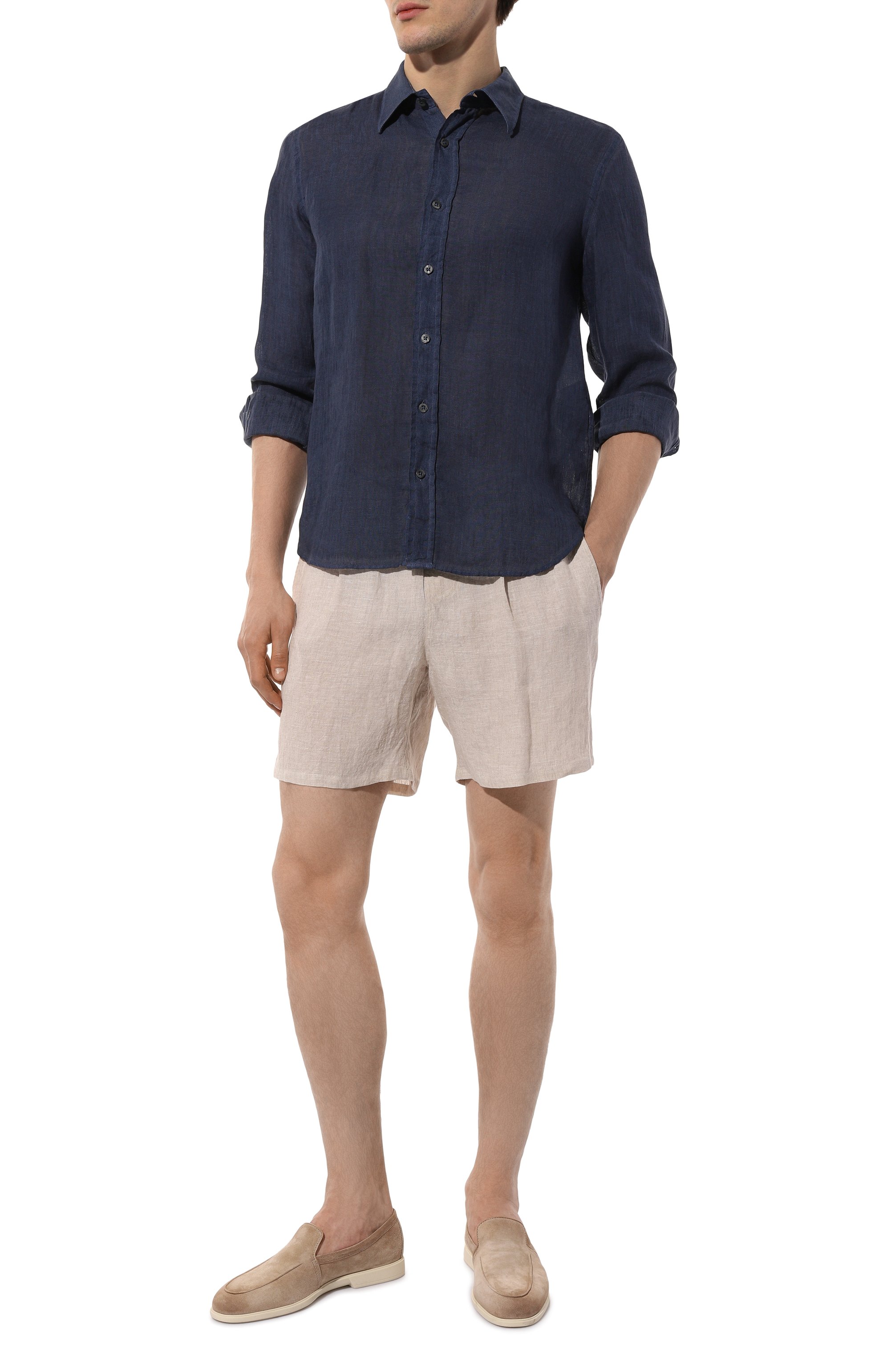 Льняная рубашка 120% LINO, арт. 32ALIM19RS/0115/S00, фото 2