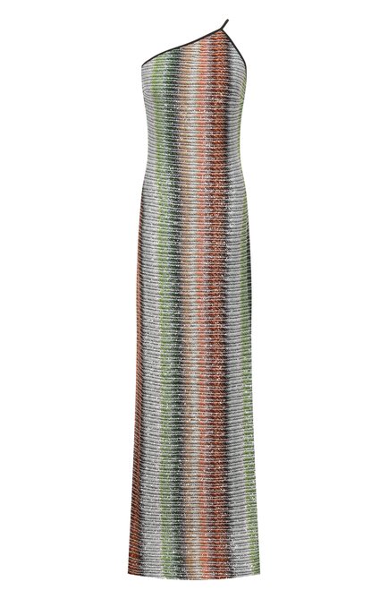 Женское платье MISSONI разноцветного цвета, арт. DS25SG1B/BC0051 | Фото 1 (Автоматизация ТО: Проставлено; Длина Ж (юбки, платья, шорты): Макси; Материал внешний: Вискоза; Автоматизация состава: Проставлено)