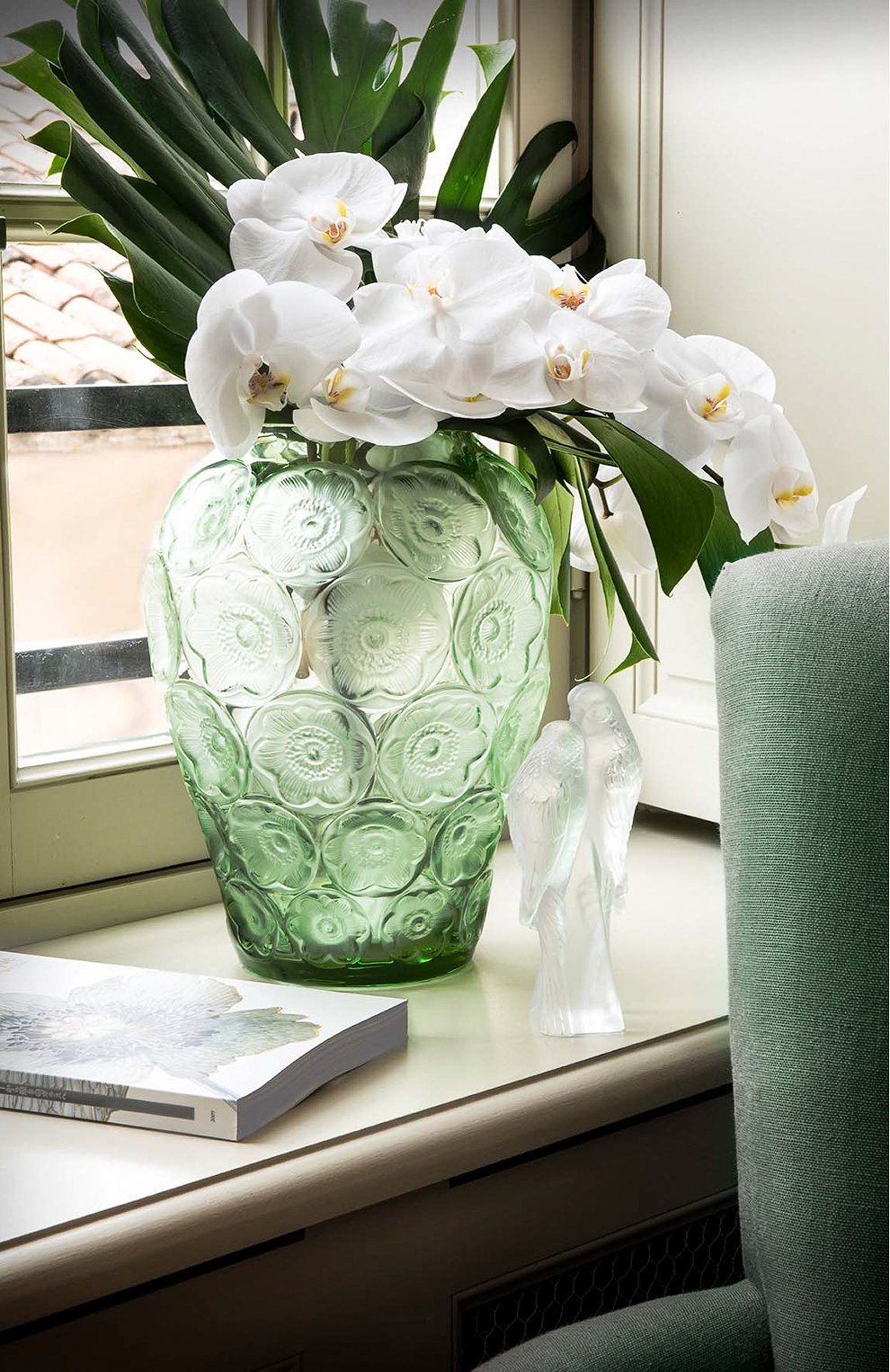 Скульптура 2 parakeets LALIQUE, арт. 1211900, фото 2