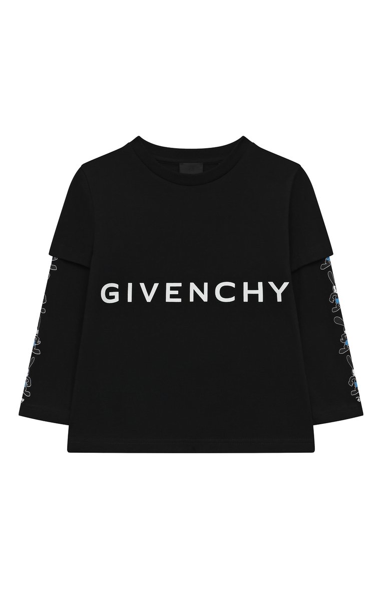 Хлопковый лонгслив GIVENCHY, арт. H25450/4A-5A, фото 1