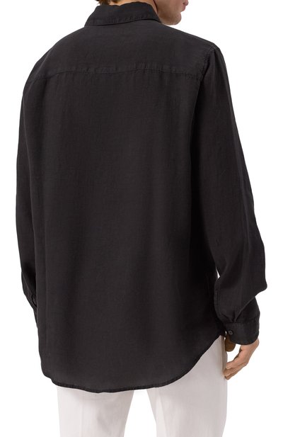 Льняная рубашка DIESEL, арт. A16694/0TJAL, фото 4