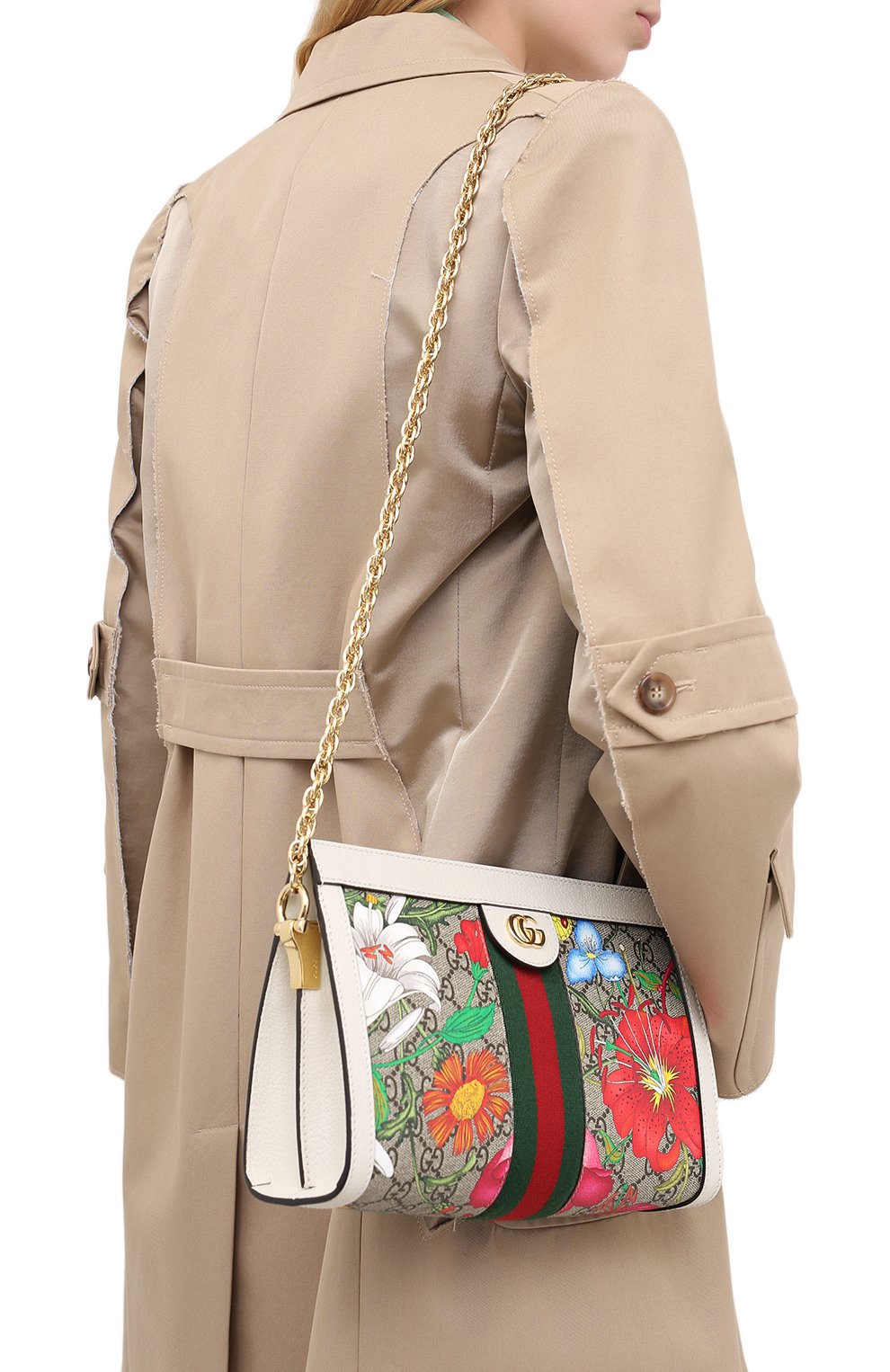 Сумка ophidia gg flora small GUCCI, арт. 503877/HV8AC, фото 5