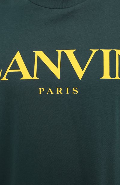 Хлопковый лонгслив LANVIN, арт. RM-JE0070-JR31-H20, фото 5