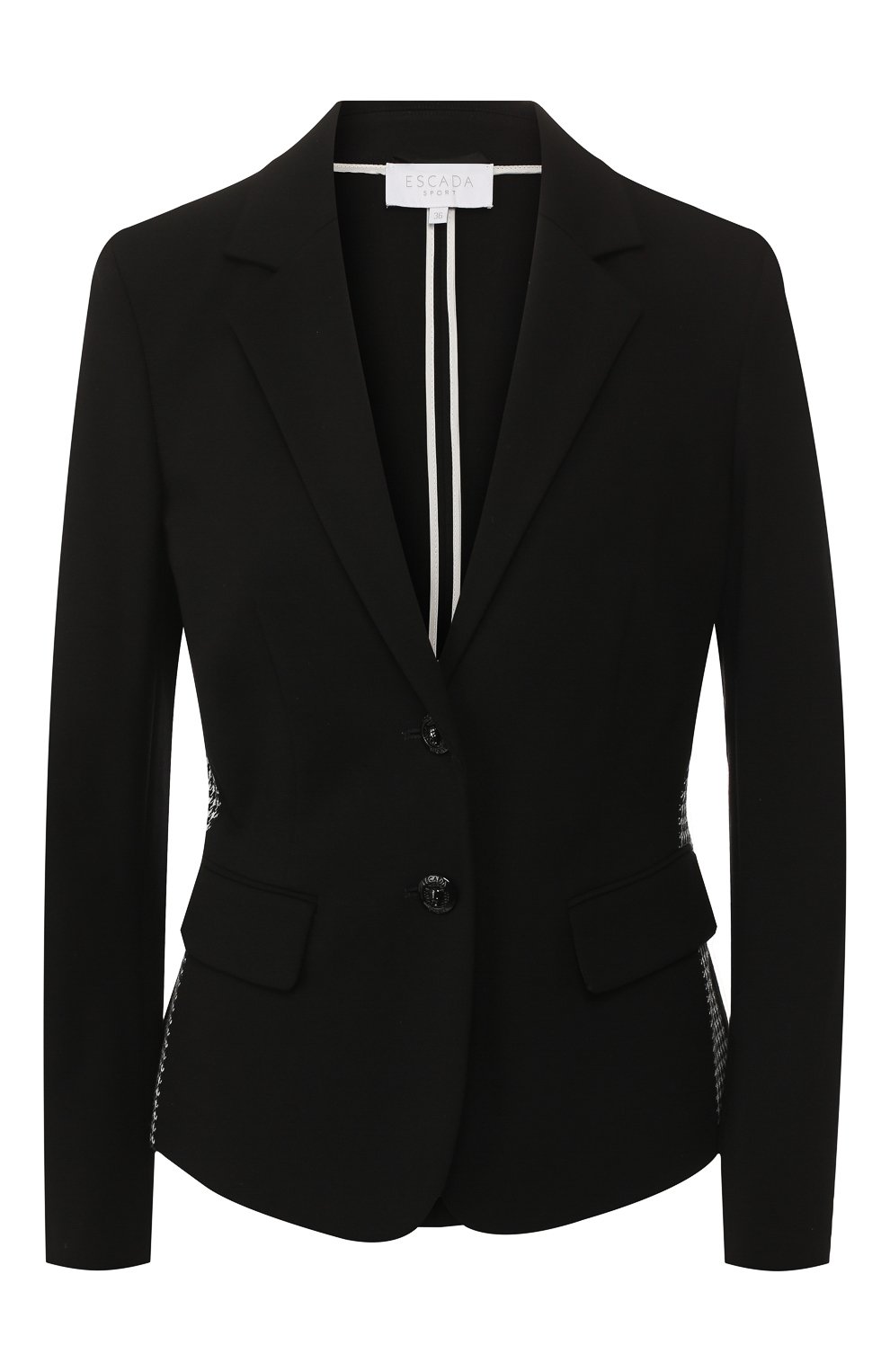 Жакет ESCADA SPORT черного цвета по цене 44350 руб., арт. 5029952, фото 1 Жакет ESCADA SPORT, арт. 5029952, фото 1