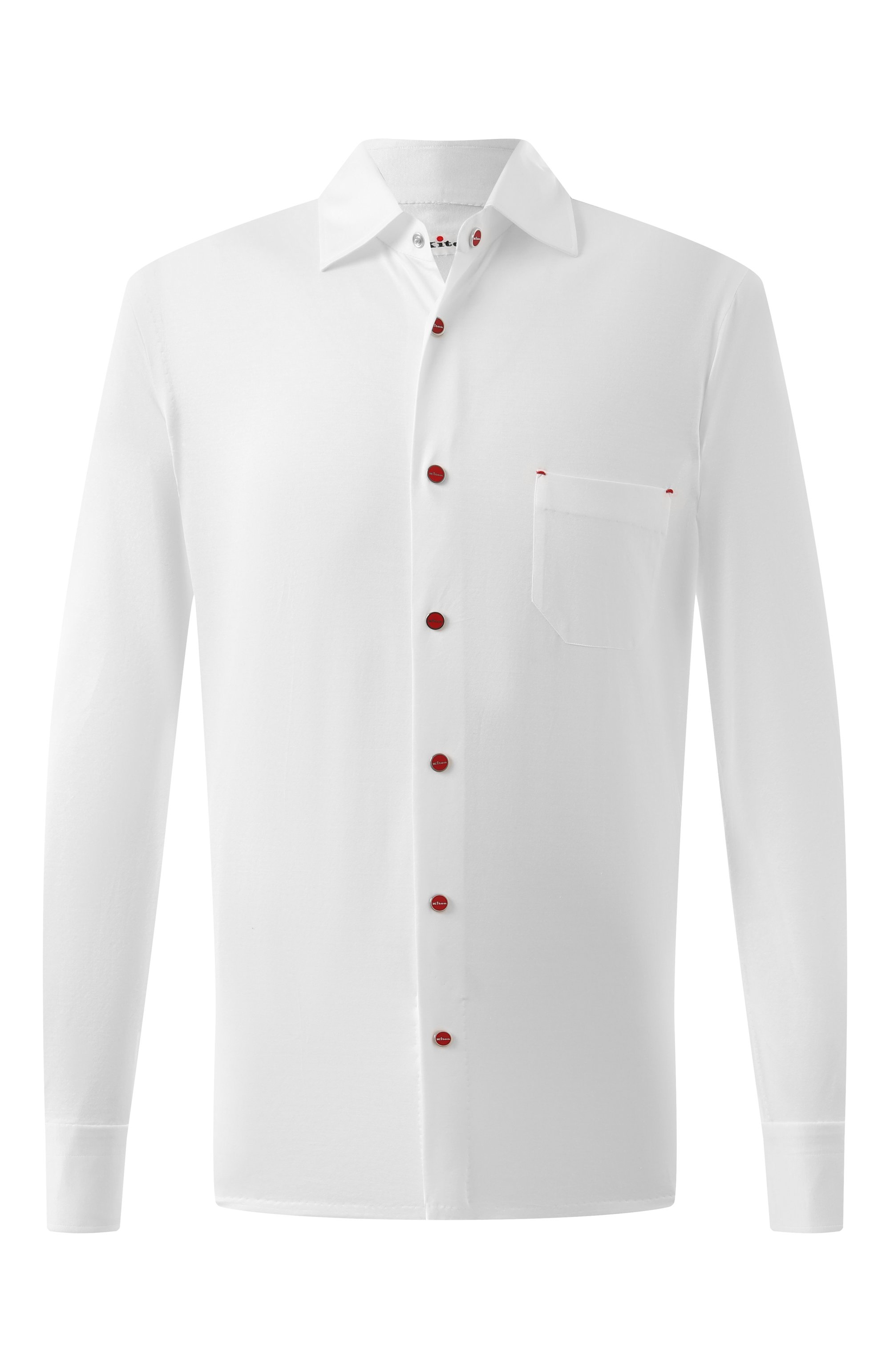 Хлопковая сорочка KITON, арт. UMCNERPH0923401, фото 1