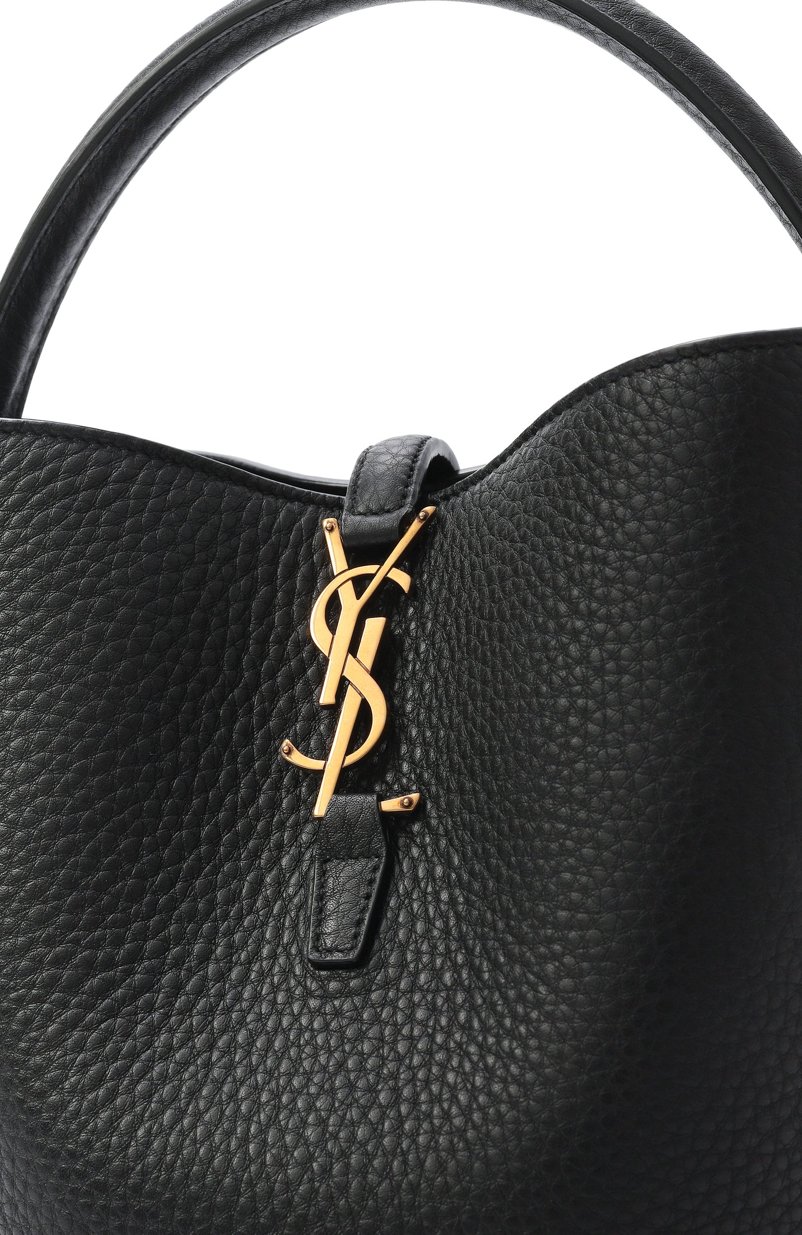 Сумка le 37 small SAINT LAURENT черного цвета по цене 399500 руб., арт. 860942/AAF20, фото 6 Сумка le 37 small SAINT LAURENT, арт. 860942/AAF20, фото 6
