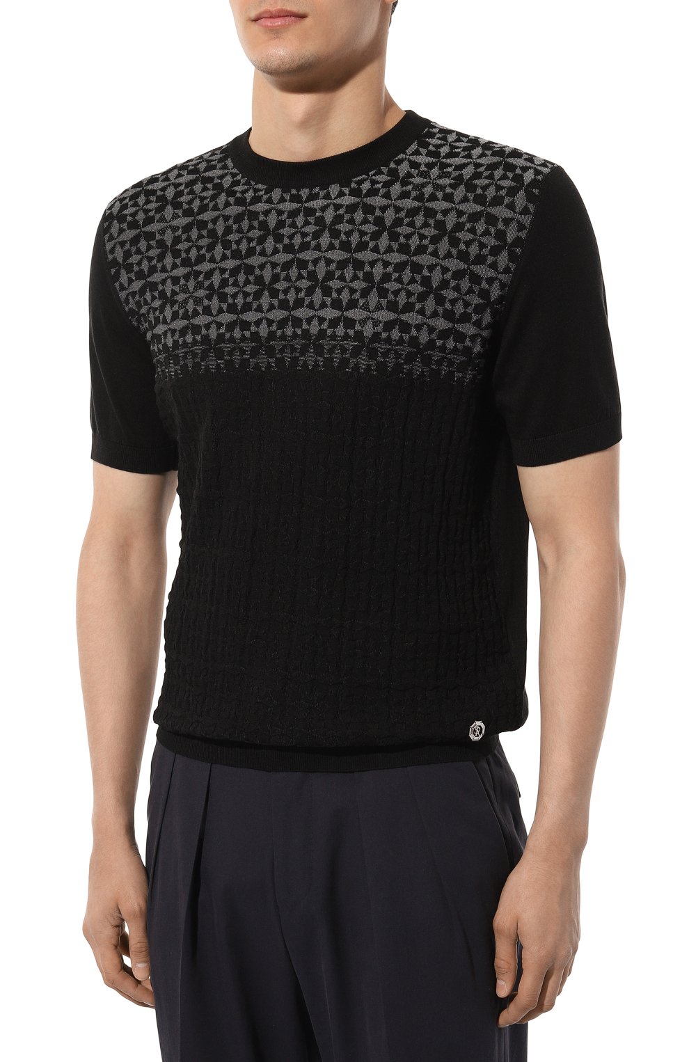 Джемпер из шелка и хлопка STEFANO RICCI, ар�т. K818085G10/F24287, фото 3