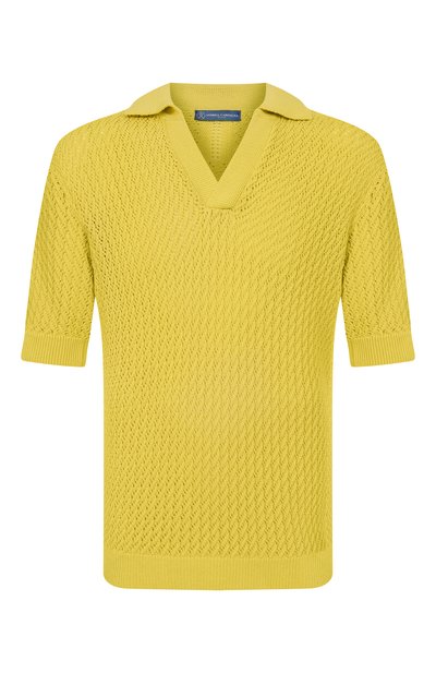 Мужская хлопковое поло ANDREA CAMPAGNA, арт. M5426-9022