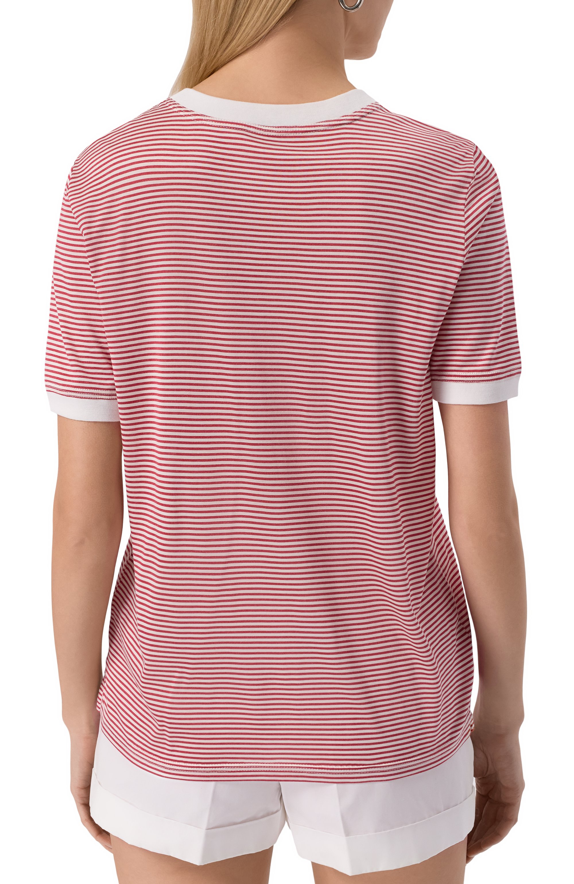 Шелковая футболка KITON, арт. D59441K0922E02, фото 4