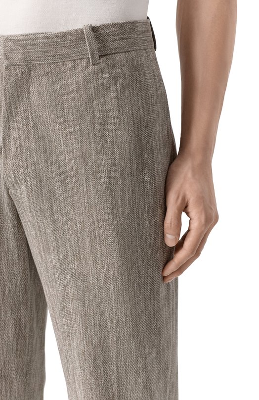 Хлопковые брюки Circolo 1901 CN5255 Бежевый  CN5255 Фото 5