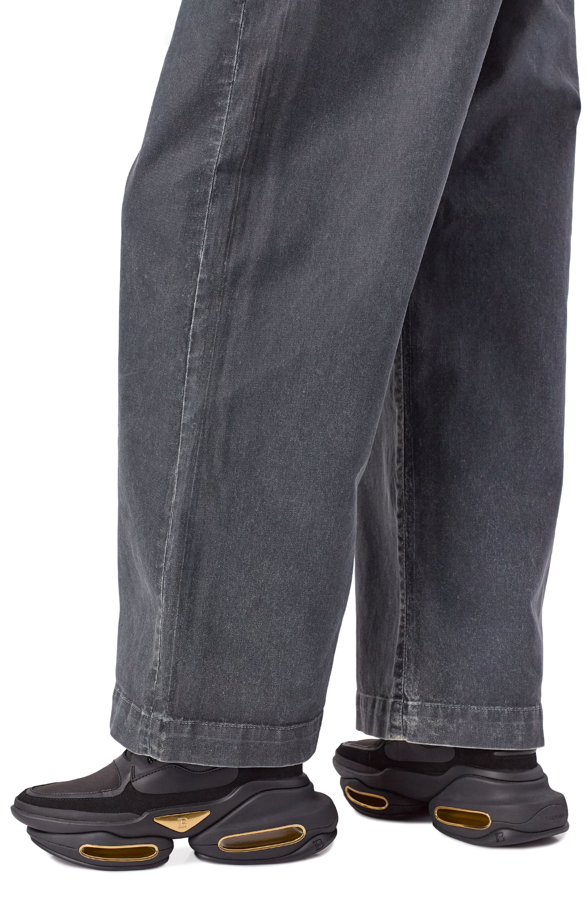 Кожаные кроссовки b-bold BALMAIN, арт. CN1VI541/LSLD, фото 2