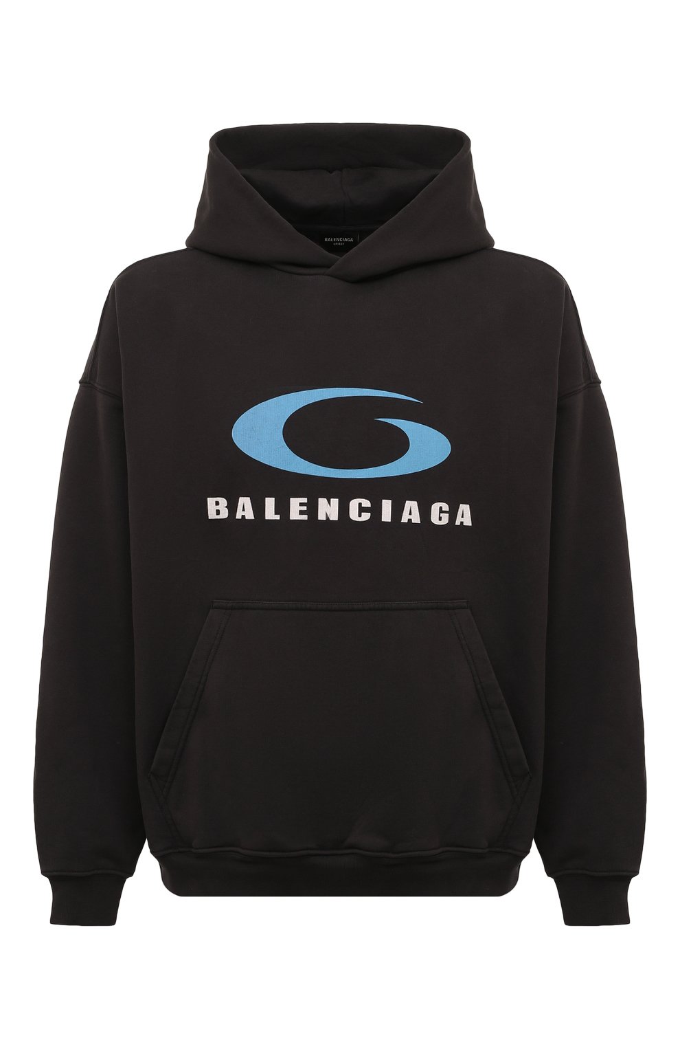 Хлопковое худи BALENCIAGA, арт. 767877/TRVC3, фото 1