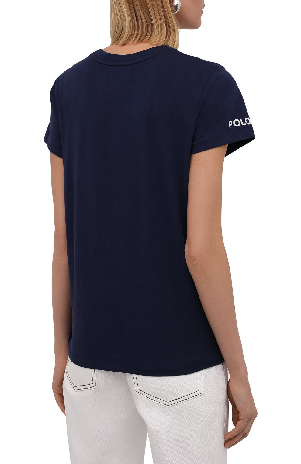 Хлопковая футболка POLO RALPH LAUREN, арт. 211843269, фото 4