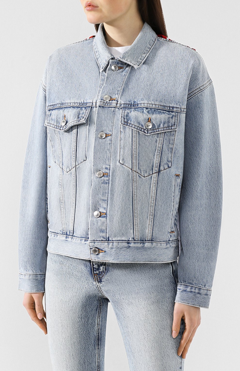 Джинсовая куртка ALEXANDER WANG, арт. 4D992446BZ, фото 3