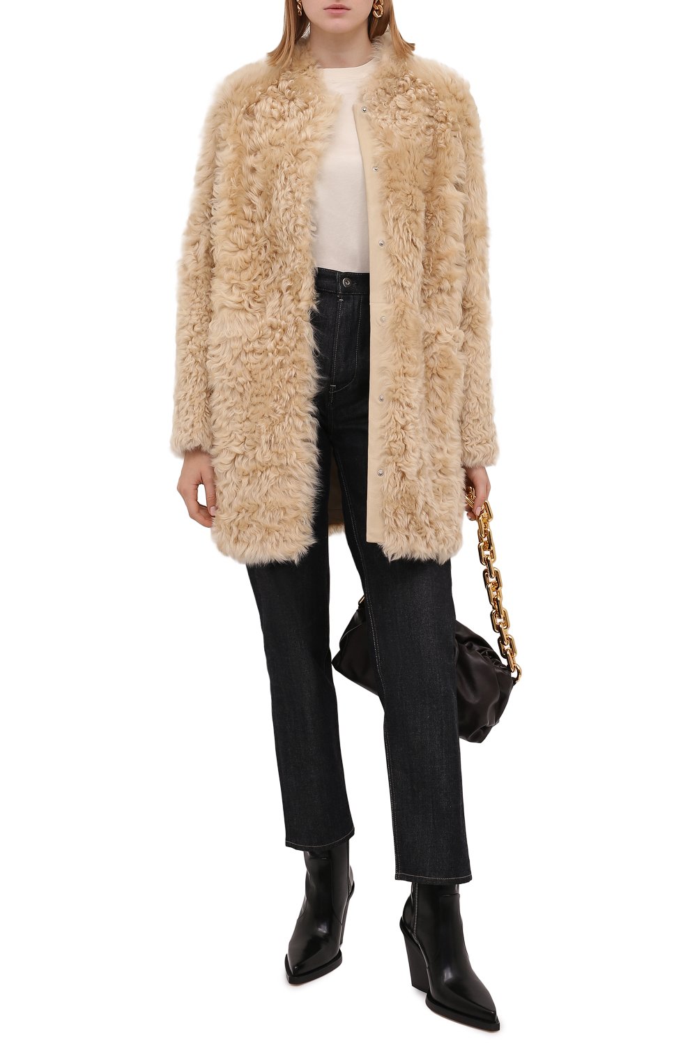 Двусторонняя шуба из овчины SPRUNG, арт. ELIA/SP21-23, фото 2