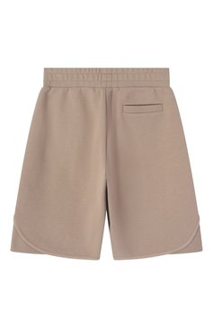 Детского комплект из футболки и шорт EMPORIO ARMANI бежевого цвета, арт. EB000169/AF13218 | Фото 6 (Рукава: Короткие; Мальчики Кросс-КТ: Костюмы-спорт; Материал внешний: Синтетический материал; Автоматизация ТО: Проставлено; Автоматизация состава: Проставлено; Ростовка одежда: 6 лет | 116 см, 13 - 15 лет | 158 см, 10 - 11 лет | 140 - 146см, 16 лет | 164 см, 5 лет | 110 см, 7 лет | 122 см, 8 лет | 128 см, 4 года | 104 см)